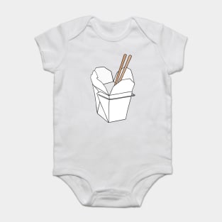 Chinese Takeout Box Baby Bodysuit